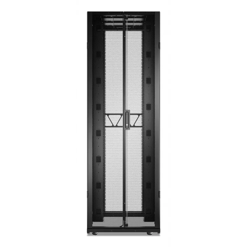 APC NetShelter SX, serverinis stovas, Gen 2, 52U, 2436H x 800W x 1200D mm, su šoninėmis sienelėmis, juodas