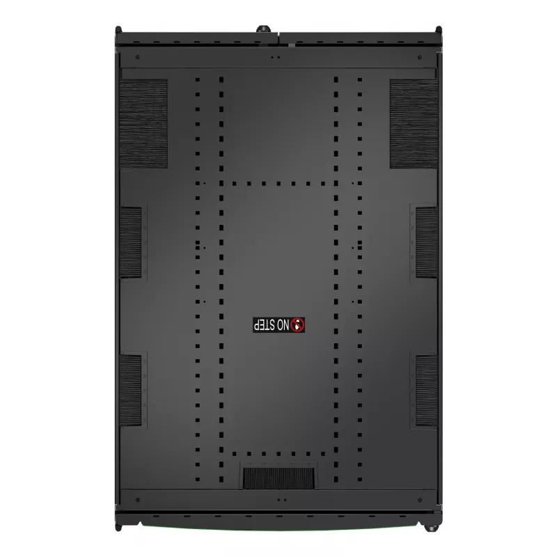 APC NetShelter SX, serverinis stovas, Gen 2, 52U, 2436H x 800W x 1200D mm, su šoninėmis sienelėmis, juodas
