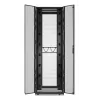 APC NetShelter SX, serverinis stovas, Gen 2, 52U, 2436H x 800W x 1200D mm, su šoninėmis sienelėmis, juodas