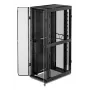 APC NetShelter SX tinklo stovas, 48U, 2258H x 750W x 1200D mm, su šoninėmis plokštėmis, juodas