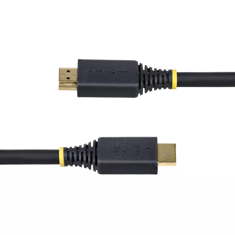 StarTech.com 5m (16ft) sertifikuotas itin didelės spartos HDMI kabelis, 8K 60Hz/4K 120Hz, HDMI 2.1, HDR10+ / eARC, 48Gbps, lanksčiu TPE apvalkalu