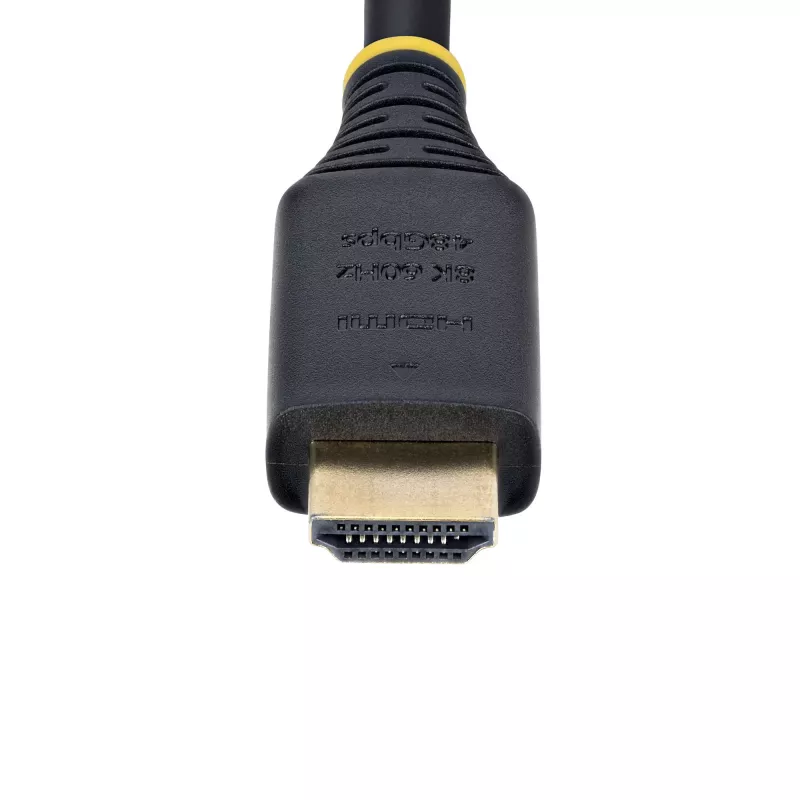 StarTech.com 5m (16ft) sertifikuotas itin didelės spartos HDMI kabelis, 8K 60Hz/4K 120Hz, HDMI 2.1, HDR10+ / eARC, 48Gbps, lanksčiu TPE apvalkalu