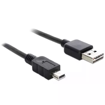 USB kabelis DeLOCK 1m USB 2.0 A - mini USB A/m