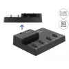Docking stotelė Delock 64124 USB 3.2 Gen 2 Type-C juoda M.2 SSD