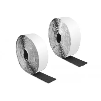Lipnusis velcro diržas DeLOCK 10 m x 50 mm juodas
