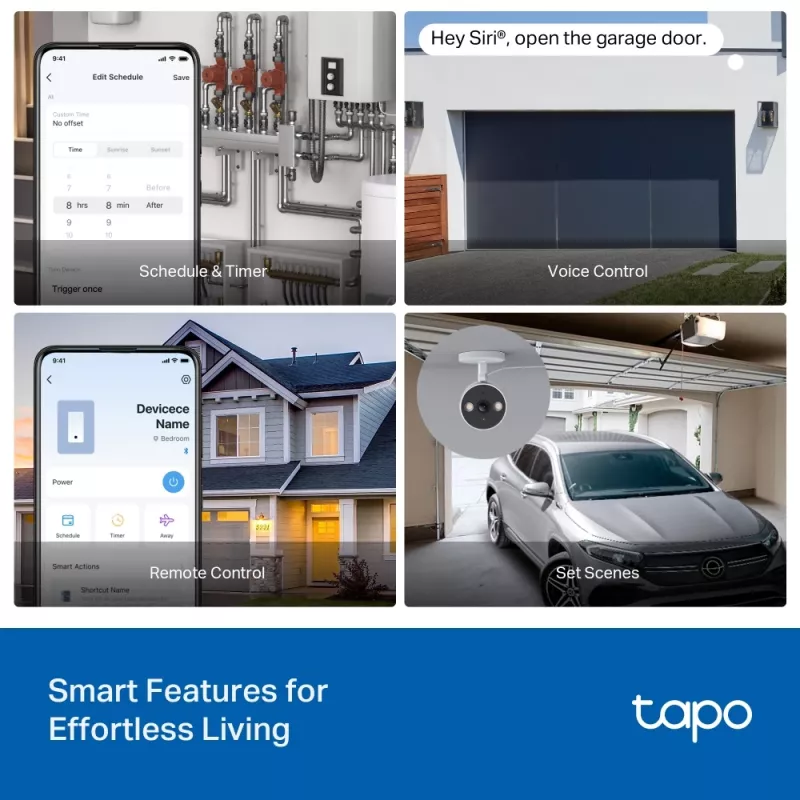 TP-Link TAPO S110E(UN) išmanusis namų jungiklis 7 kanalų