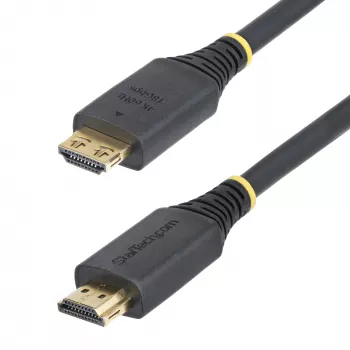 StarTech.com 5m HDMI laidas su fiksuojančiomis jungtimis, 4K 60Hz/1440p 144Hz, HDR10/HDCP 2.2/ARC, 18Gbps, UHD, TPE apvalkalas