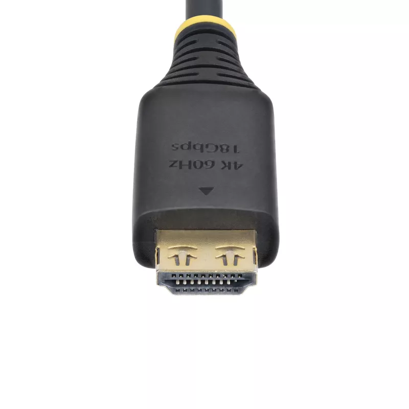 StarTech.com 50cm HDMI kabelis su griebiamomis jungtimis, 4K 60Hz/1440p 144Hz, HDR10/HDCP 2.2/ARC, 18Gbps, UHD, TPE apvalkalas
