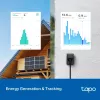 Išmanusis kištukas TP-Link Tapo P410M – lauko Wi‑Fi rozetė, 3680 W, 200–250 V, juoda