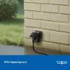 Išmanusis kištukas TP-Link Tapo P410M – lauko Wi‑Fi rozetė, 3680 W, 200–250 V, juoda
