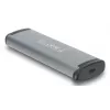 Kortelių skaitytuvas DELOCK USB 5 Gbps su SD ir MicroSD lizdais, USB 3.2 Gen 1 Type-A/Type-C, kabeliai ir adapteriai, juoda/pilka