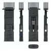Kortelių skaitytuvas DELOCK USB 5 Gbps su SD ir MicroSD lizdais, USB 3.2 Gen 1 Type-A/Type-C, kabeliai ir adapteriai, juoda/pilka