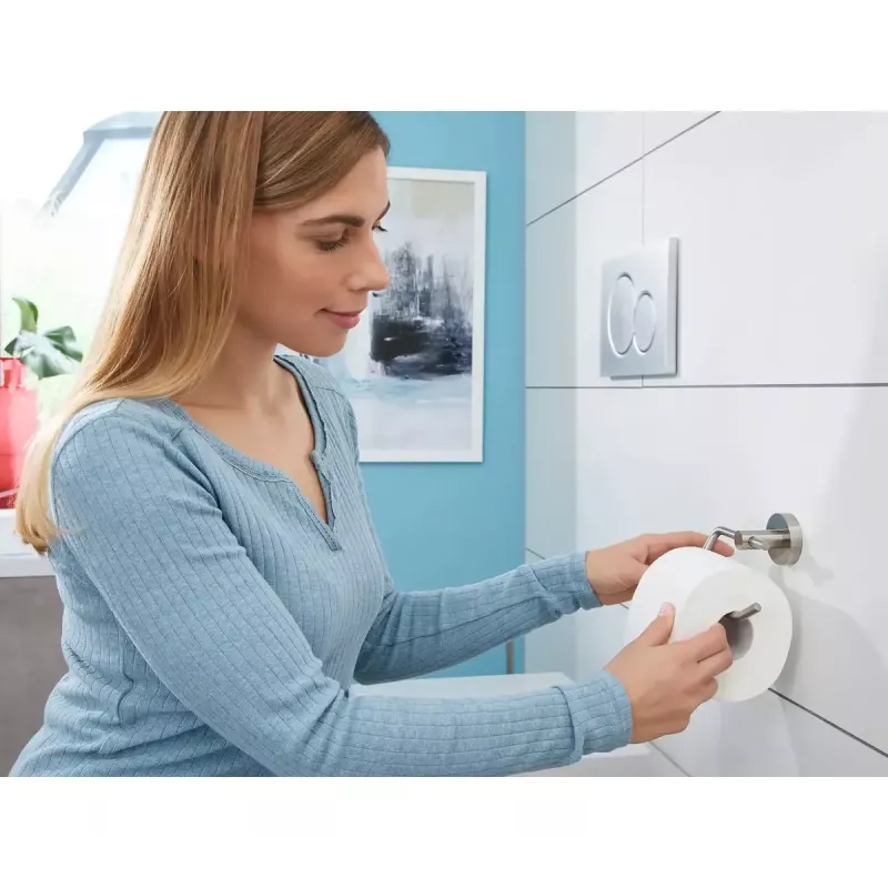 Tesa 40301-00000-00 tualetinio popieriaus laikiklis sieninis nerūdijantis plienas 138×50×105 mm
