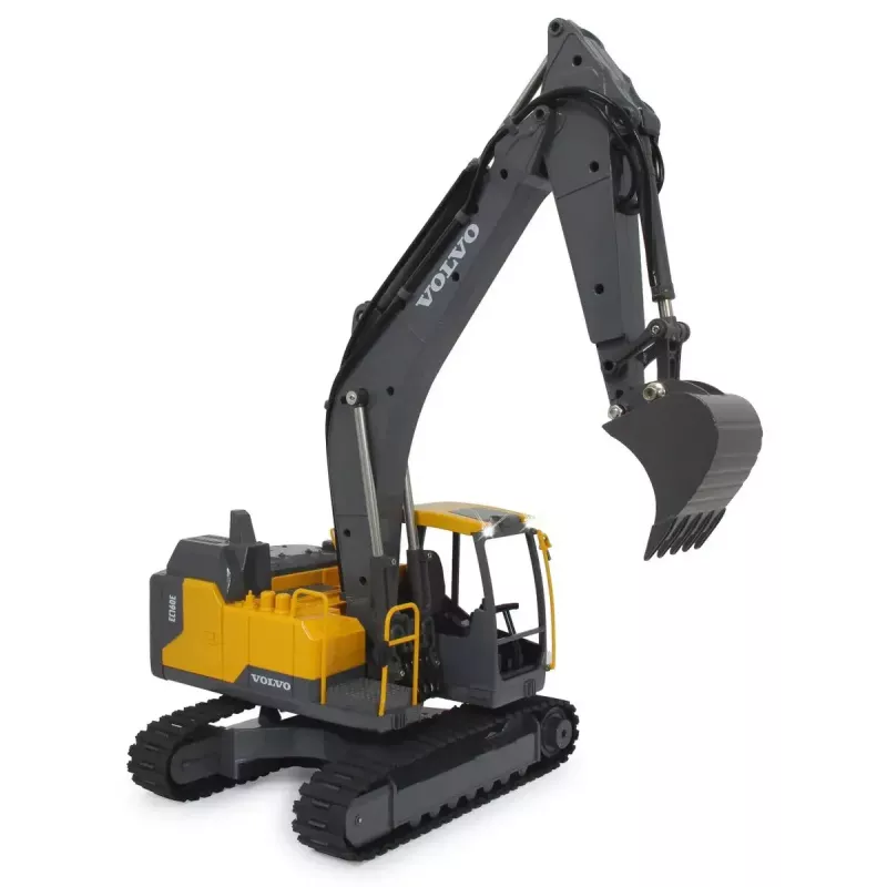 Radijo bangomis valdomas ekskavatoriaus modelis Jamara 406300 Volvo EC160E 1:16 su elektriniu varikliu