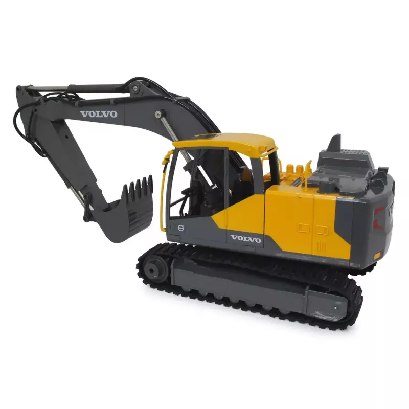 Radijo bangomis valdomas ekskavatoriaus modelis Jamara 406300 Volvo EC160E 1:16 su elektriniu varikliu
