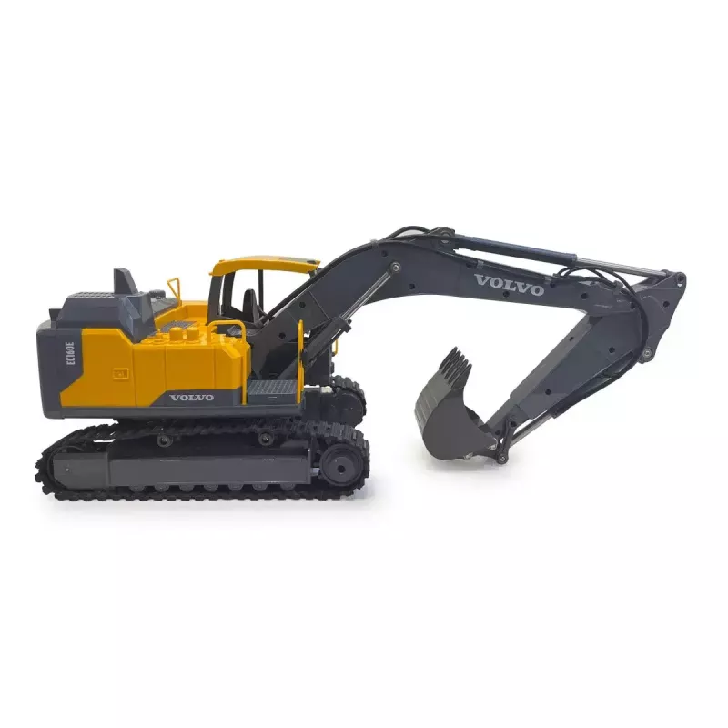 Radijo bangomis valdomas ekskavatoriaus modelis Jamara 406300 Volvo EC160E 1:16 su elektriniu varikliu