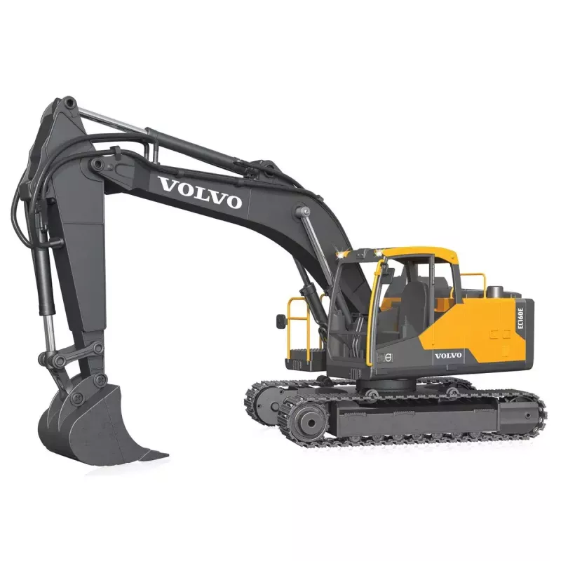 Radijo bangomis valdomas ekskavatoriaus modelis Jamara 406300 Volvo EC160E 1:16 su elektriniu varikliu