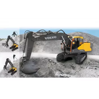Radijo bangomis valdomas elektrinis ekskavatorius Jamara Volvo EC160E