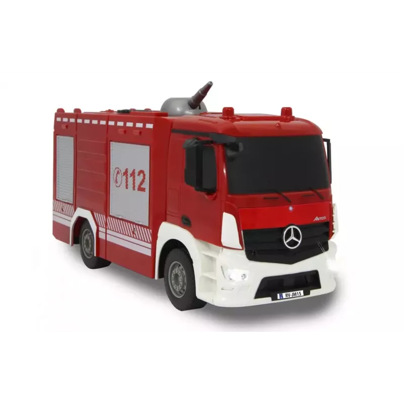 Radijo bangomis valdomas gaisrinis automobilis Jamara Mercedes-Benz Antos