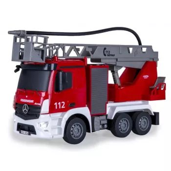 RC modelis gaisrinis automobilis Jamara Mercedes-Benz Antos elektrinis variklis 1:26