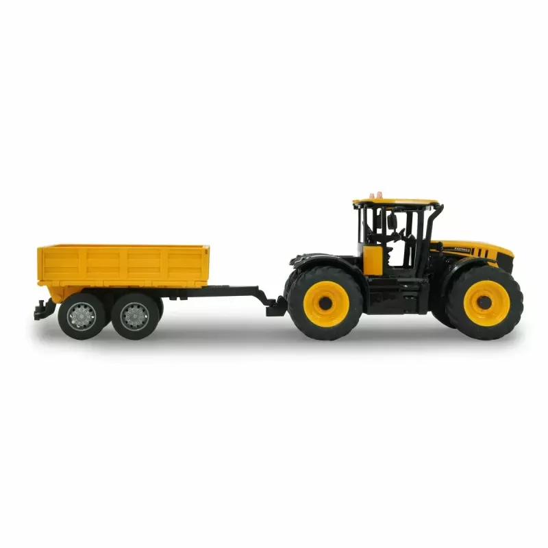 Traktorius JCB Fastrac 1:24 su elektros varikliu RC modelis vaikams Jamara