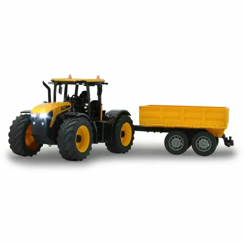 Traktorius JCB Fastrac 1:24 su elektros varikliu RC modelis vaikams Jamara