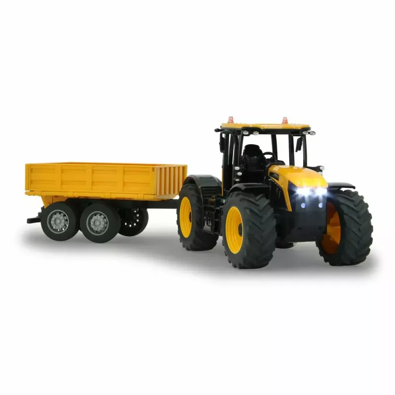 Traktorius JCB Fastrac 1:24 su elektros varikliu RC modelis vaikams Jamara