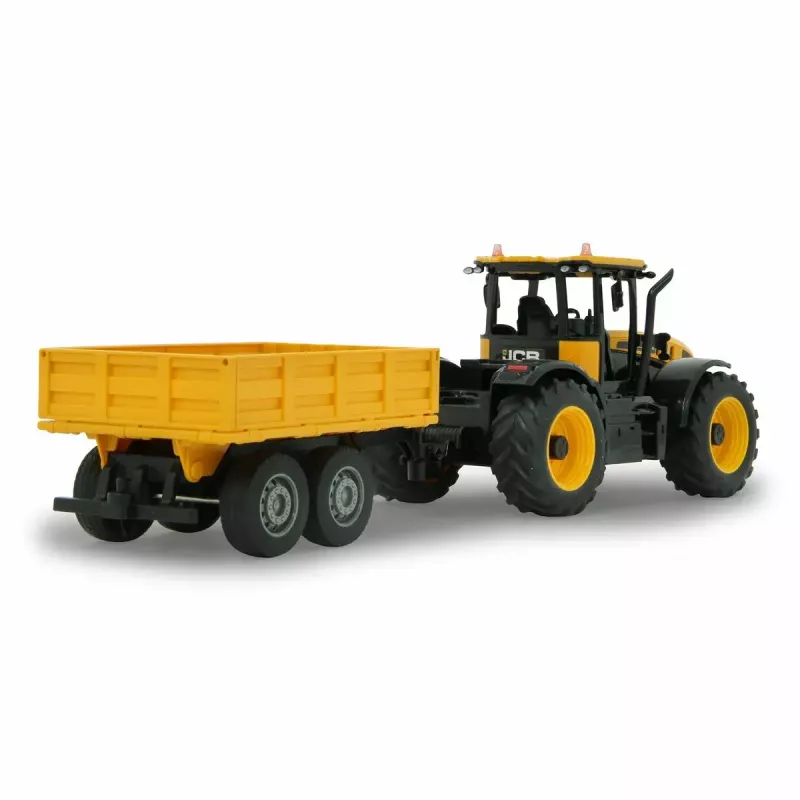Traktorius JCB Fastrac 1:24 su elektros varikliu RC modelis vaikams Jamara