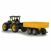 Traktorius JCB Fastrac 1:24 su elektros varikliu RC modelis vaikams Jamara