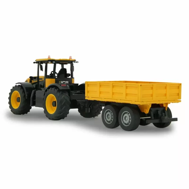 Traktorius JCB Fastrac 1:24 su elektros varikliu RC modelis vaikams Jamara