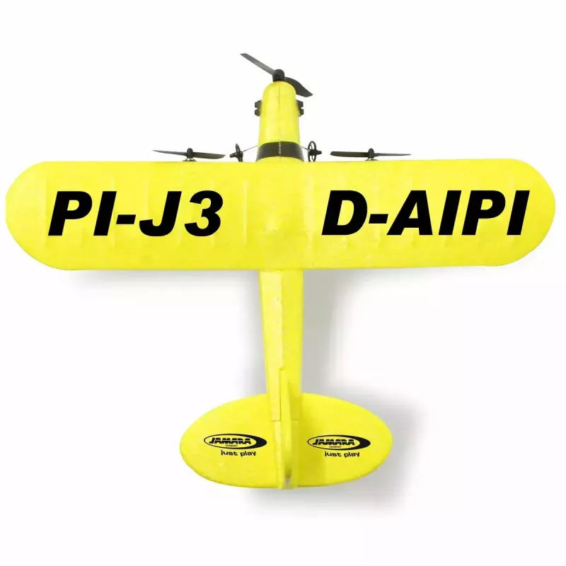 Radijo bangomis valdomas lėktuvas Jamara Piper J3-CUB, elektrinis, 150 mAh, 106 g