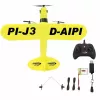 Radijo bangomis valdomas lėktuvas Jamara Piper J3-CUB, elektrinis, 150 mAh, 106 g