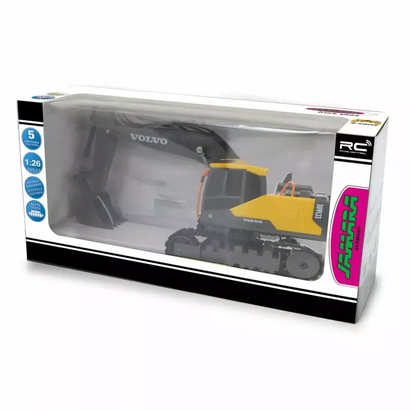 Kasimo ekskavatorius Jamara Volvo EC160E su elektriniu varikliu, mastelis 1:26