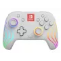 PDP Afterglow Wave White belaidis valdiklis su RGB apšvietimu, skirtas Nintendo Switch ir Nintendo Switch OLED