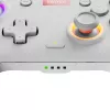 PDP Afterglow Wave White belaidis valdiklis su RGB apšvietimu, skirtas Nintendo Switch ir Nintendo Switch OLED