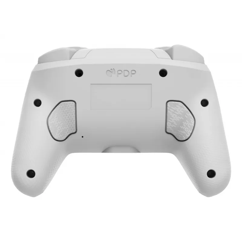 PDP Afterglow Wave White belaidis valdiklis su RGB apšvietimu, skirtas Nintendo Switch ir Nintendo Switch OLED