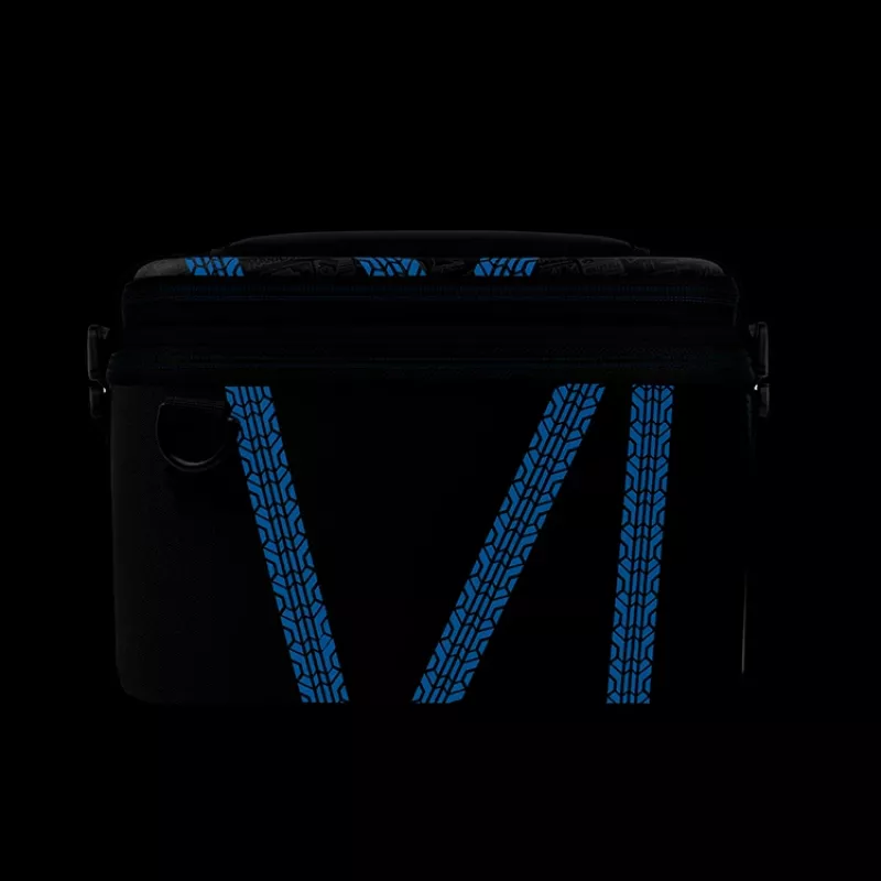 Kietasis dėklas PDP Nintendo Switch Kart Drift Overnight Case GLOW juodas mėlynas