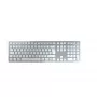 CHERRY KW 9100 SLIM FOR MAC klaviatūra universali USB + Bluetooth QWERTY angliškas sidabrinis