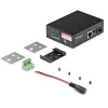 Pramoninis medijos keitiklis StarTech.com IMC1GSFP – SFP į RJ45/Cat6, 10/100/1000 Mbps, vienmodis/daugiamodis, 12-56V DC, IP-30, -40…+75°C