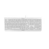 CHERRY KC 1000 laidas klaviatūra, šviesiai pilka, USB (QWERTY – JK)
