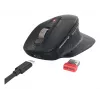 CHERRY Stream Desktop Ultimate klaviatūros ir pelės rinkinys, pilno dydžio AZERTY išdėstymas, juoda spalva