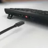 CHERRY Stream Desktop Ultimate klaviatūros ir pelės rinkinys, pilno dydžio AZERTY išdėstymas, juoda spalva