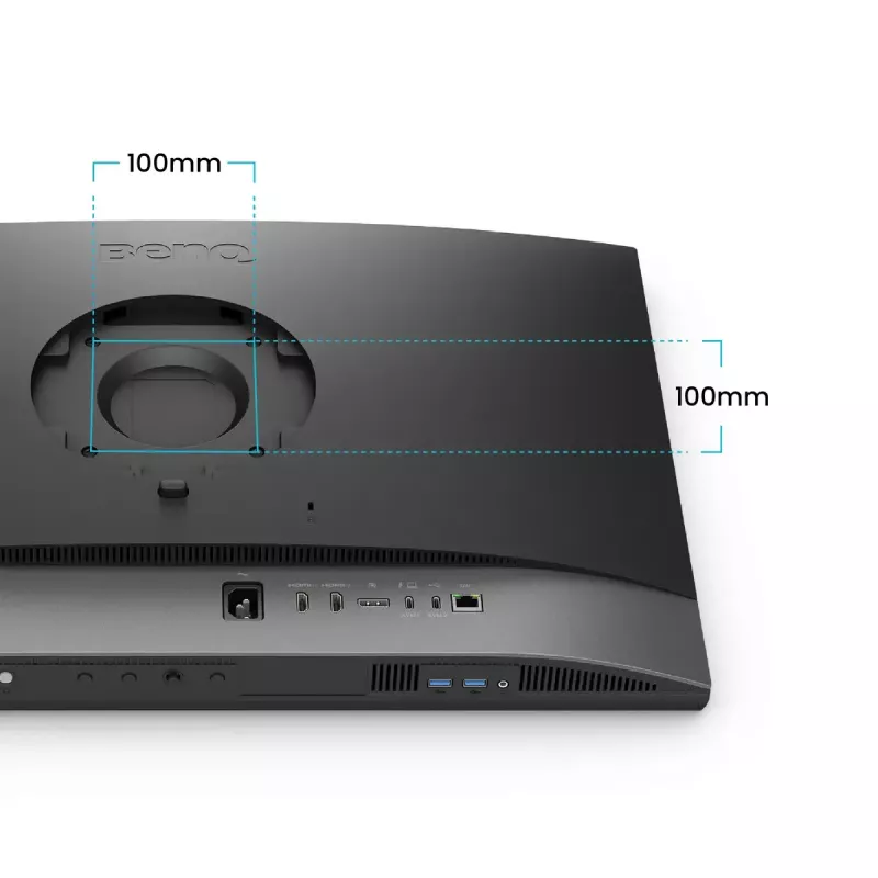 Monitorius BenQ PD2770U 27 colių 4K UHD (3840×2160) IPS LCD, 5 ms, 400 cd/m², USB 3.2 stotelė, VESA, reguliuojamas aukštis