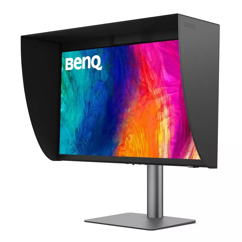 Monitorius BenQ PD2770U 27 colių 4K UHD (3840×2160) IPS LCD, 5 ms, 400 cd/m², USB 3.2 stotelė, VESA, reguliuojamas aukštis