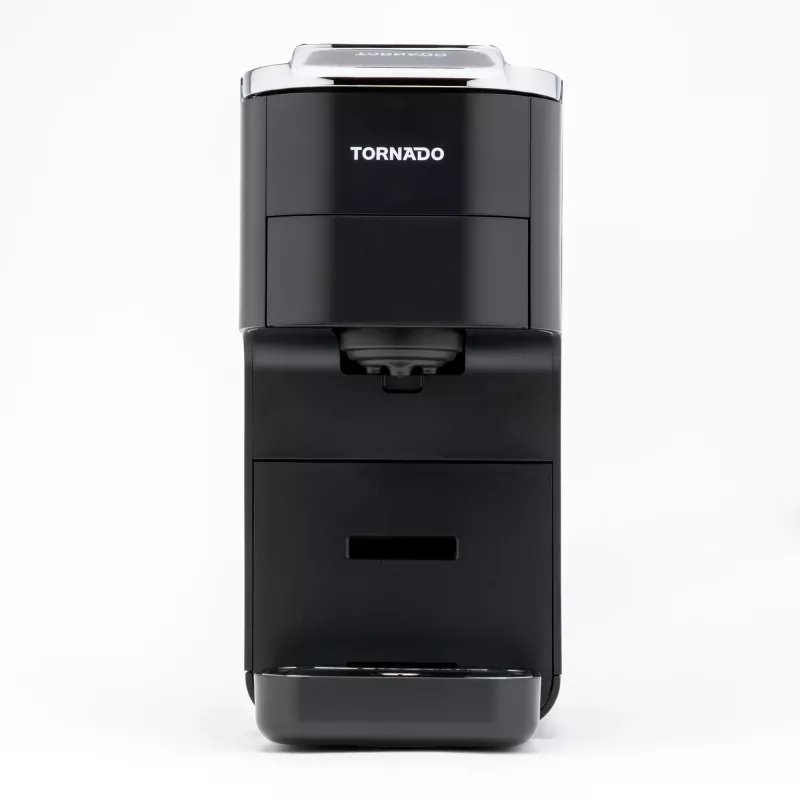 TORNADO TCM7042-GS | 5-in-1 daugiakapsulinė kavos aparatas, kavos aparatas, 1,5 L, kavos kapsulės, malti kavos pupelės, 1350 W, juoda