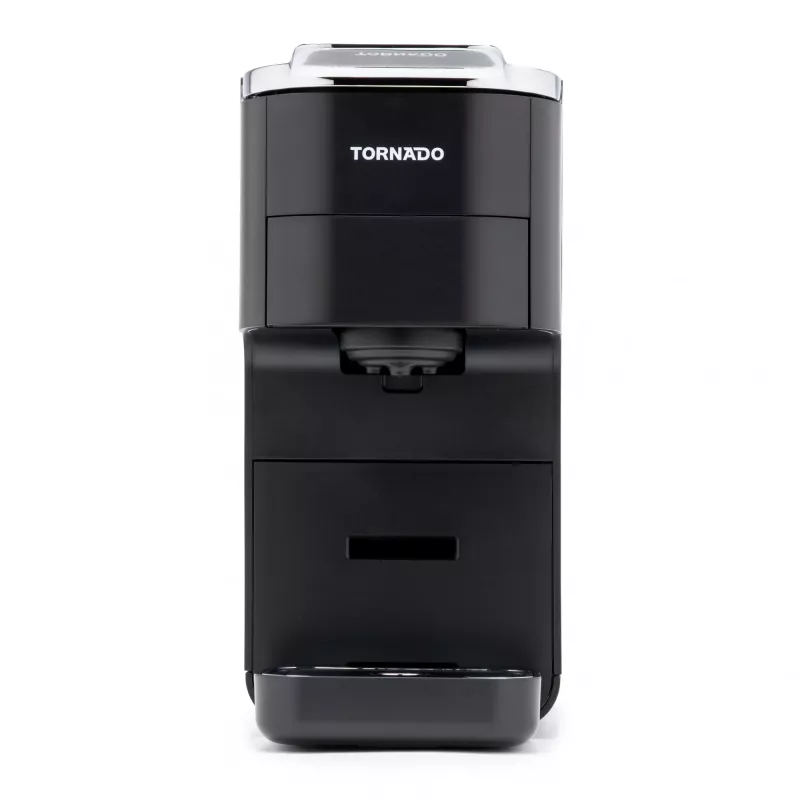 TORNADO TCM7042-GS | 5-in-1 daugiakapsulinė kavos aparatas, kavos aparatas, 1,5 L, kavos kapsulės, malti kavos pupelės, 1350 W, juoda
