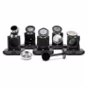 TORNADO TCM7042-GS | 5-in-1 daugiakapsulinė kavos aparatas, kavos aparatas, 1,5 L, kavos kapsulės, malti kavos pupelės, 1350 W, juoda