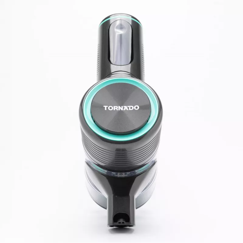 TORNADO VCHSD300GC | 300 W belaidis rankinis siurblys su HEPA filtru ir LED purkštuko apšvietimu
