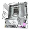 GIGABYTE pagrindinė plokštė X870M AORUS ELITE WIFI7 ICE — Micro ATX, AMD X870, Socket AM5, DDR5 iki 8200 Hz (O.C), 14+2+2 VRM, PCIe 5.0, Wi‑Fi 7, 2.5 GbE, USB4