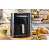 Karšto oro gruzdintuvė Tefal Easy Fry & Grill EY8018 6.5 L 1.5 kg 1830 W lietimui jautrus LCD juoda stalinė